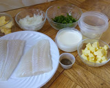 Foto del paso 1 de la receta: Filetes de panga al horno en salsa de queso y crema