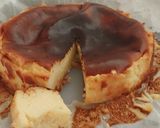Foto langkah ke 5 dari resep Burn Cheese Cake Tanpa Cream Cheese.