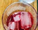 A picture of step 3 of Rooh afza drink.