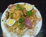 Hình bước làm 11 của món Xôi mặn