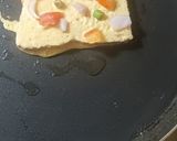 A picture of step 5 of Besan vegetable sandwich 🥪.