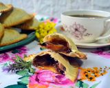 Foto del paso 5 de la receta: Empanaditas de dulce de leche, banana, chocolate y nueces🤤