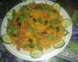 A picture of step 12 of Arabic Bukhari Rice.