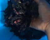 A picture of step 1 of Zobo drink.