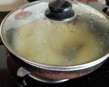 A picture of step 2 of Watermelon rind halwa.