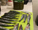 Foto del paso 1 de la receta: Sardinas al horno sin olor en la cocina