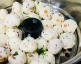 A picture of step 8 of Coconut Rice Dumplings / Idli Dosa Batter Dumplings.