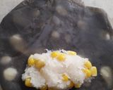 Foto langkah ke 6 dari resep Dadar gulung jagung hitam putih.