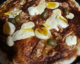 Foto del paso 7 de la receta: Pizza casera del 20 de junio, el frío me hizo prender el horno💪