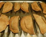 A picture of step 8 of GUJIYA-Sweet samosa.