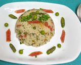 A picture of step 4 of 🇮🇳Tri - Colour Upma🇮🇳.