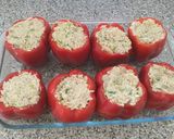 Foto del paso 10 de la receta: Pimientos rellenos con atún
