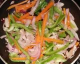 A picture of step 3 of Semolina Soya Chunks Wrap.