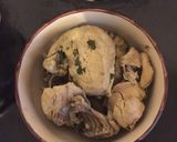 A picture of step 3 of Basic chicken stock.