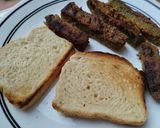 Foto del paso 3 de la receta: Sándwich🥪 de tofu de lentejas bbq...🤔🥐🫑