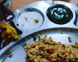 A picture of step 2 of Vegetables Dum Biryani.