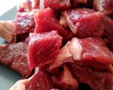A picture of step 1 of Easy Meat Stew.