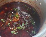 A picture of step 8 of Butter Chicken masala.