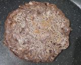 A picture of step 2 of Ragi chilla.