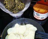 Foto del paso 1 de la receta Espinacas con patatas gluten free