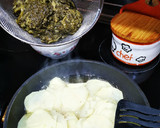 Foto del paso 1 de la receta: Espinacas con patatas gluten free