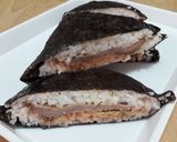 Pas rețetă Onigirazu (sandwich sushi) 9 fotografie