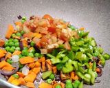 A picture of step 4 of Masala Oats.