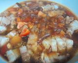 Hình bước làm 1 của món Heo quay kho cà chua