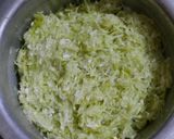 A picture of step 1 of Pumpkin Halwa.