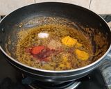A picture of step 11 of Hyderabadi Paneer.