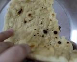 A picture of step 9 of Buttery tawa naan.