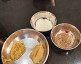 A picture of step 1 of Methi thepla.