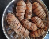 A picture of step 1 of Raw Turmeric Pickle.