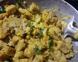 A picture of step 3 of Steam dal dhokala.