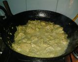 A picture of step 2 of Chicken Malai Boti.