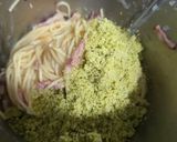 Foto del paso 2 de la receta Pasta con Queso Italiano y Pistacho