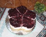 صورة لخطوة 11 من وصفة تشيز كيك الكرز 🍒