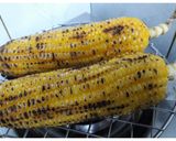 A picture of step 3 of Grilled Mexican Street Corn (Elote).