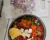 A picture of step 1 of Mix vegetable paneer cheese cutlet.