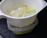 A picture of step 2 of Steamed vegetables with crispy Iberian ham.