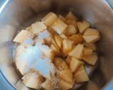 A picture of step 1 of Refreshing milk with Musk Melons.