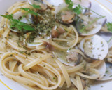 Foto del paso 4 de la receta: Spaghetti  o tallarines amb almejas en salsa verde
