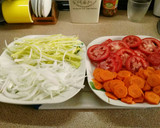 Foto del paso 1 de la receta: Salmón al horno con verduras