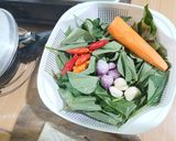 Foto langkah ke 1 dari resep Tumis Daun Ubi jalar Enak dan satset.