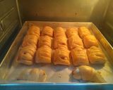Foto langkah ke 3 dari resep Puff pastry isi sosis & keju.
