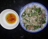 Hình bước làm 2 của món Gỏi tai heo (Tai heo trộn)