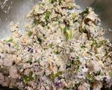 A picture of step 3 of Lobia Kabab.
