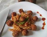 Creamy Pasta in Fajita Seasoning with Dry Chicken Manchurian recipe step 7 photo