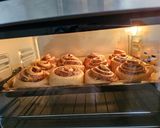 Mogyorókrémes, fahéjas csiga (cukormentes, teljes kiőrlésű) recept fázis 6 fotója