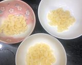 Hình bước làm 3 của món Nui giò cà rốt